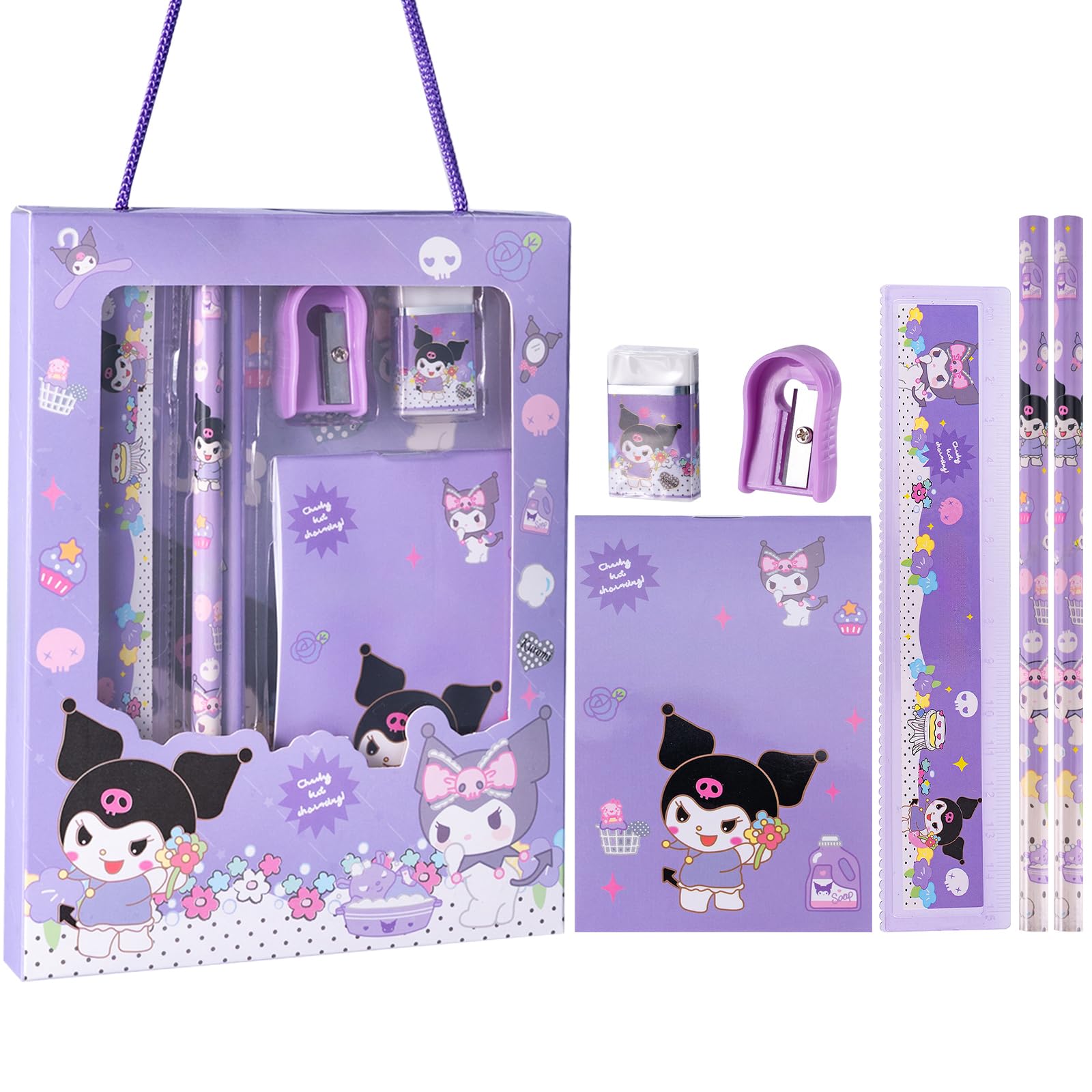 Amazon | クログッズ 文房具セット 福袋 ノート 鉛筆 鉛筆削り